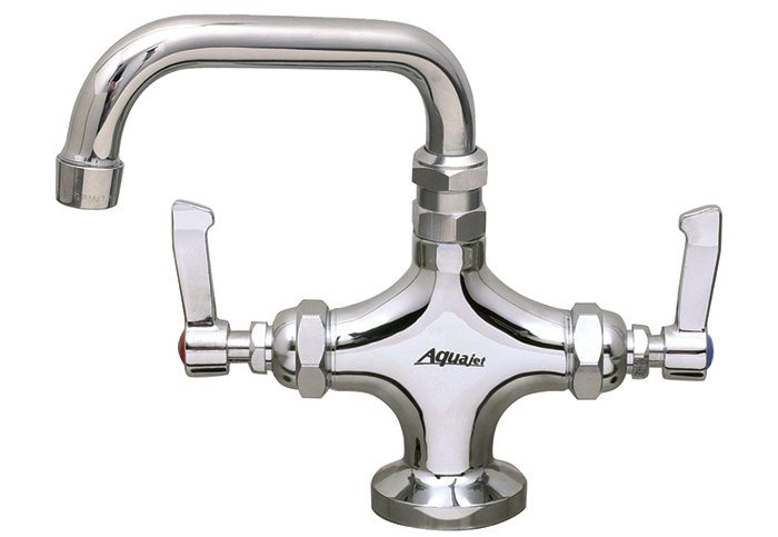 Aquajet 1/2" Mixer Tap with Lever Controls & 150mm Swivel Spout AJ-B-206L